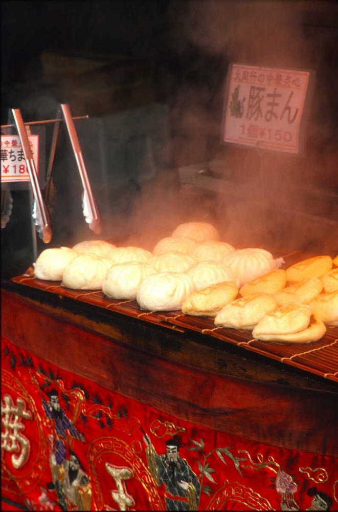 Japan, Kobe Japanese potsticker dumplings